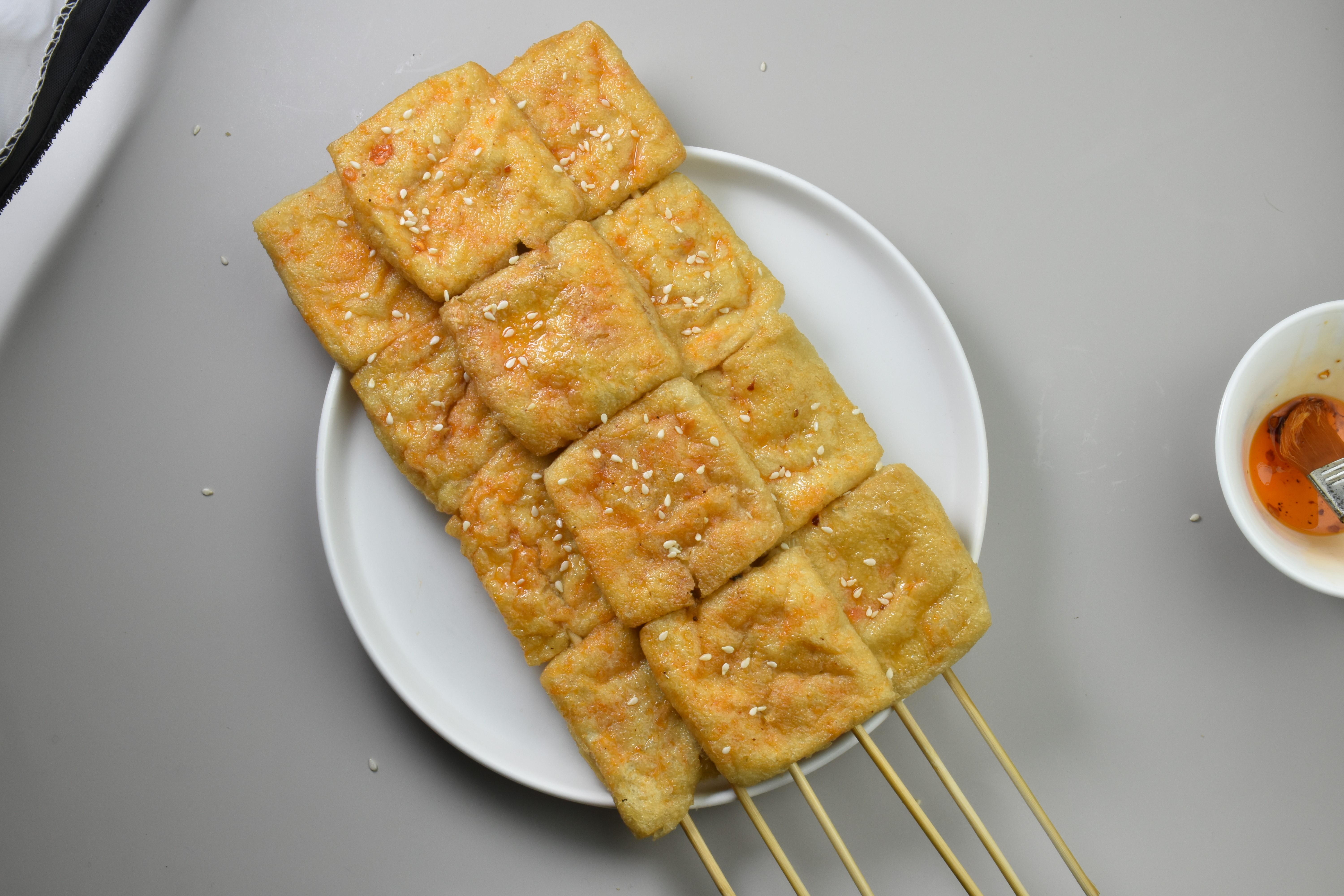 红甲臭豆腐串‖火锅必备，麻辣烫绝配
